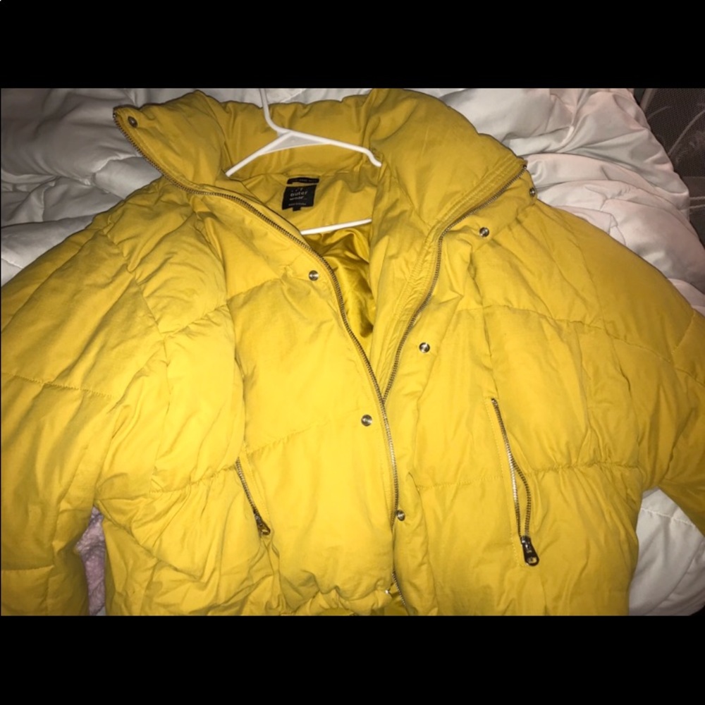 ZARA YELLOW COAT
